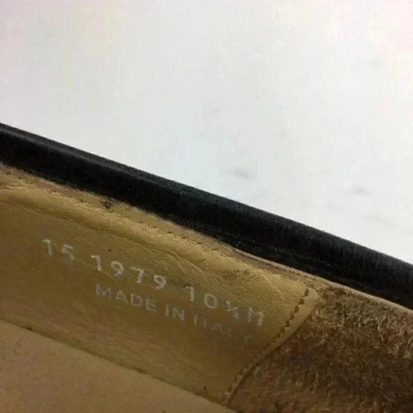 Johnston Murphy Mens Loafers Black Italian Leather - Picture 8 of 8